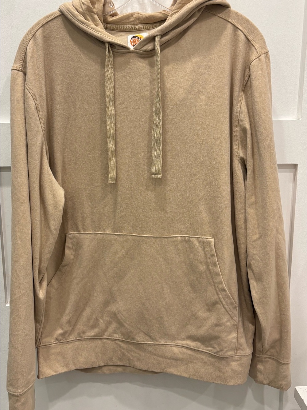 C&C California Tan Pullover Hoodie with Kangaroo Pocket